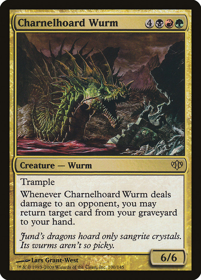 Charnelhoard Wurm [Conflux] | Nerdhalla Games