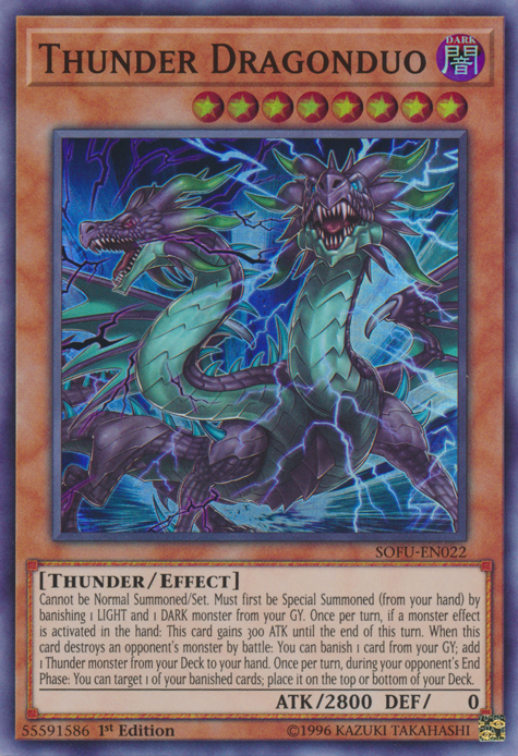 Thunder Dragonduo [SOFU-EN022] Super Rare | Nerdhalla Games