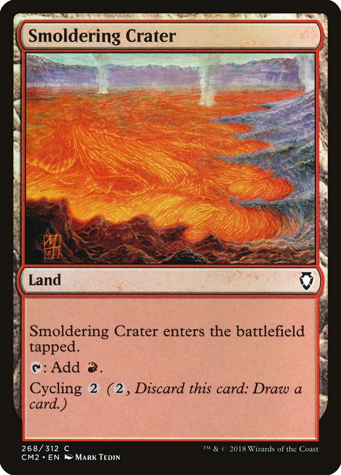 Smoldering Crater [Commander Anthology Volume II] | Nerdhalla Games