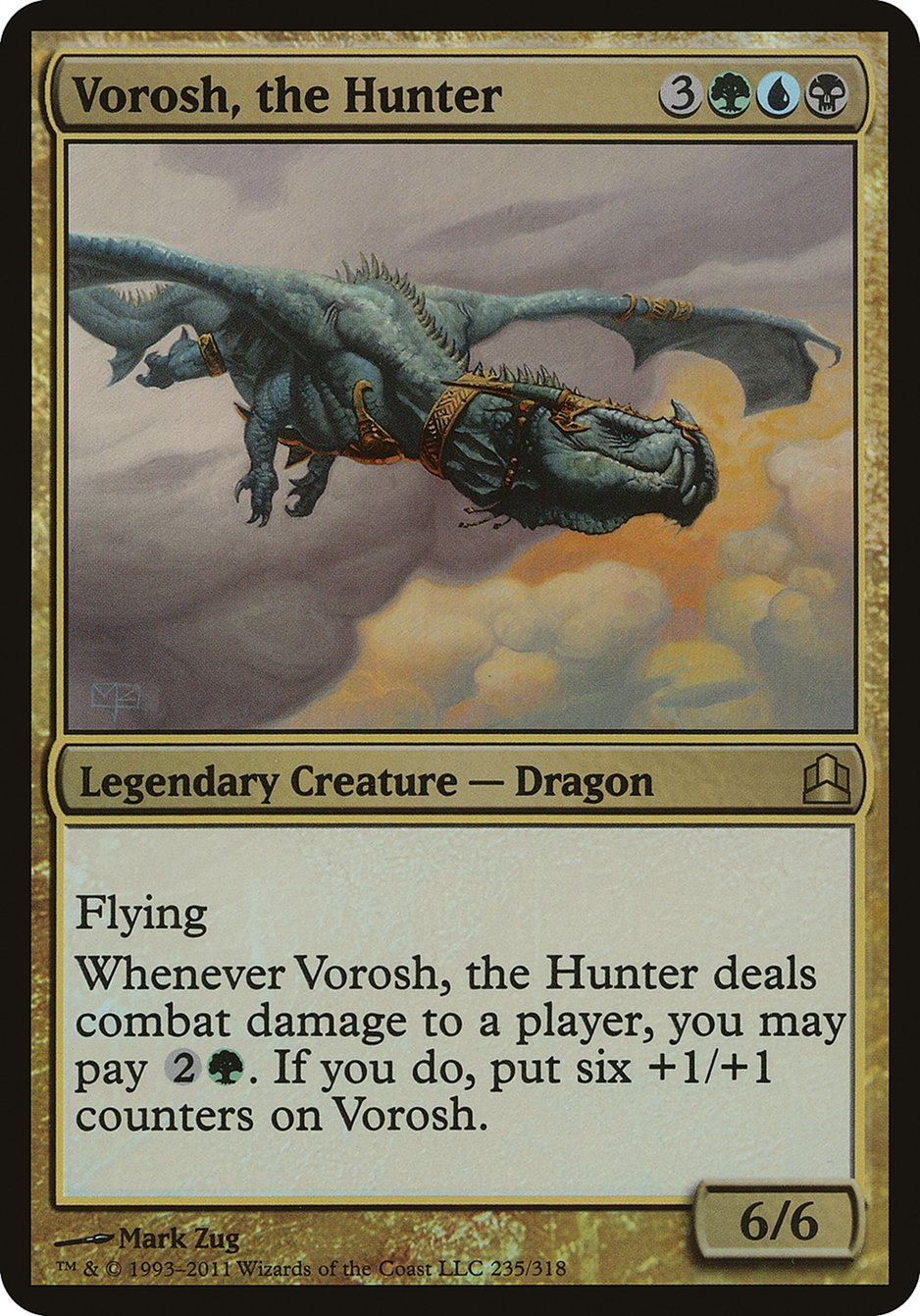 Vorosh, the Hunter (Oversized) [Commander 2011 Oversized] | Nerdhalla Games