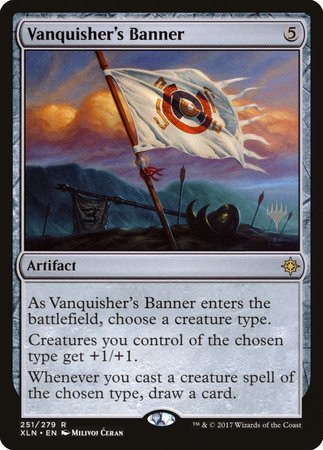 Vanquisher's Banner [Ixalan Promos] | Nerdhalla Games