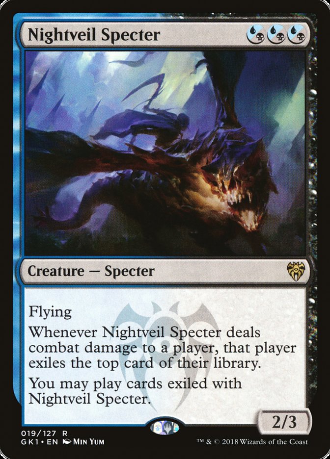 Nightveil Specter [Guilds of Ravnica Guild Kit] | Nerdhalla Games