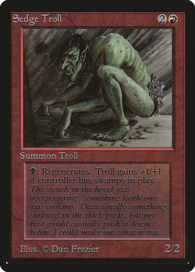 Sedge Troll [Limited Edition Beta] | Nerdhalla Games