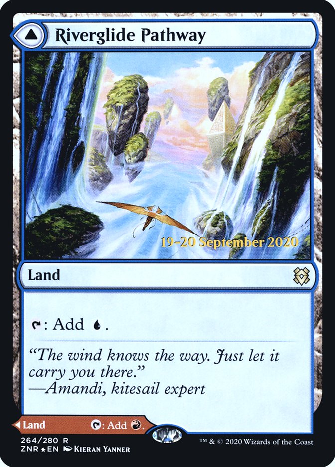 Riverglide Pathway // Lavaglide Pathway  [Zendikar Rising Prerelease Promos] | Nerdhalla Games