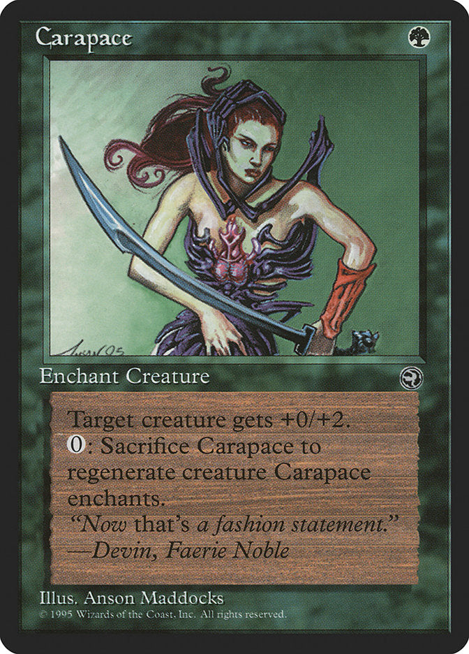 Carapace (Devin Flavor Text) [Homelands] | Nerdhalla Games