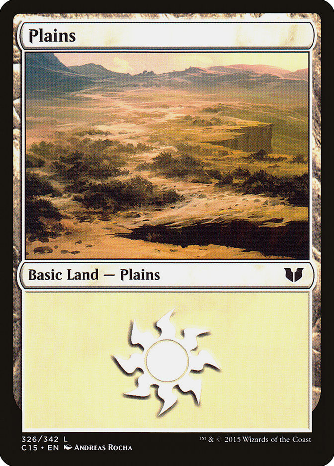 Plains (326) [Commander 2015] | Nerdhalla Games