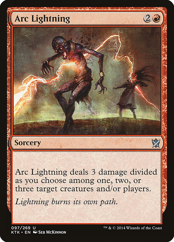 Arc Lightning [Khans of Tarkir] | Nerdhalla Games