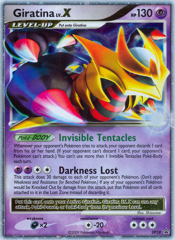 Giratina LV.X (DP38) [Diamond & Pearl: Black Star Promos] | Nerdhalla Games