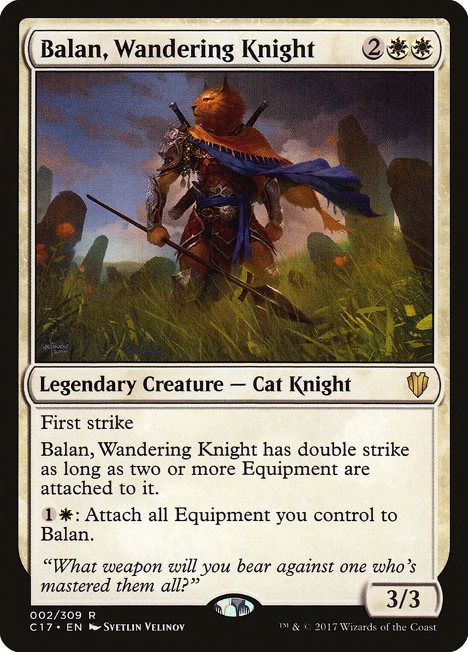 Balan, Wandering Knight [Commander 2017] | Nerdhalla Games