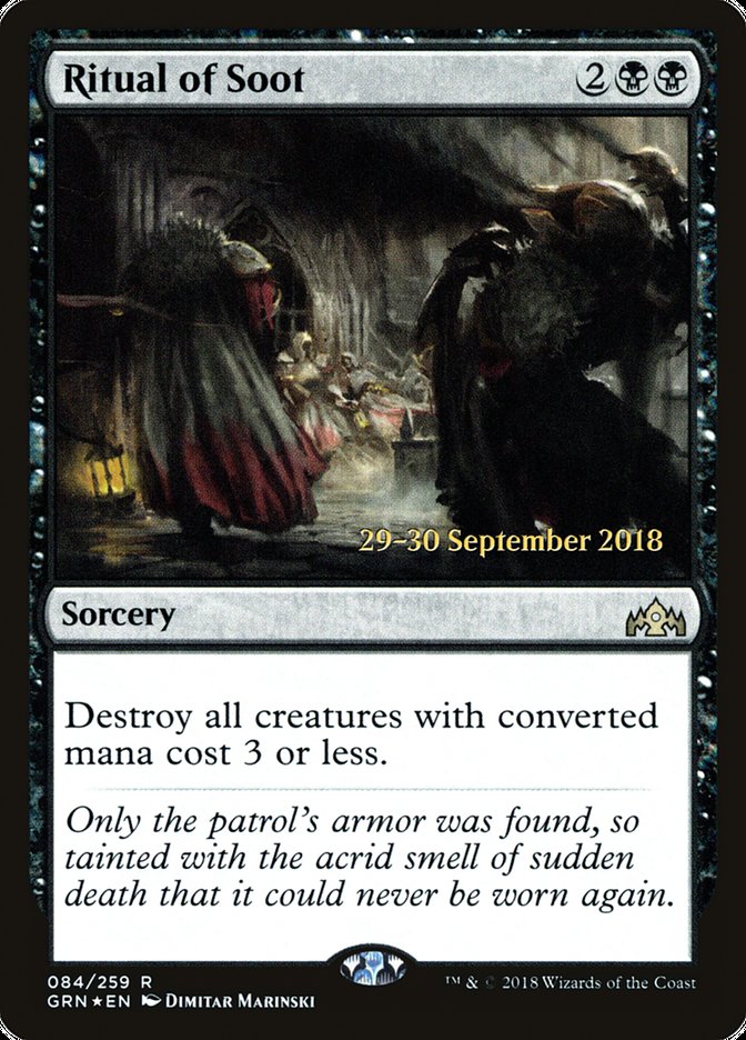 Ritual of Soot  [Guilds of Ravnica Prerelease Promos] | Nerdhalla Games