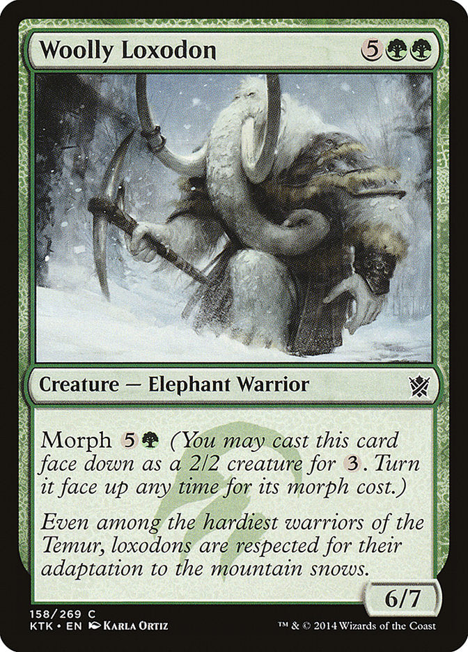 Woolly Loxodon [Khans of Tarkir] | Nerdhalla Games