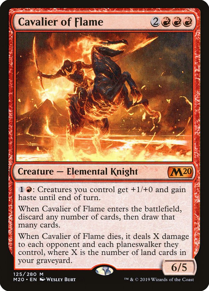 Cavalier of Flame [Core Set 2020] | Nerdhalla Games