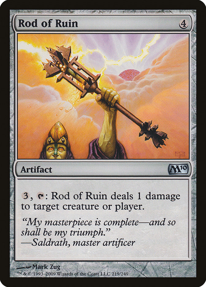 Rod of Ruin [Magic 2010] | Nerdhalla Games