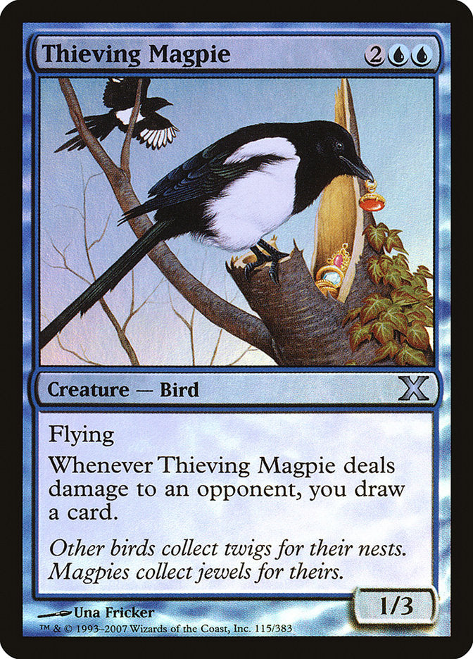 Thieving Magpie (Premium Foil) [Tenth Edition] | Nerdhalla Games