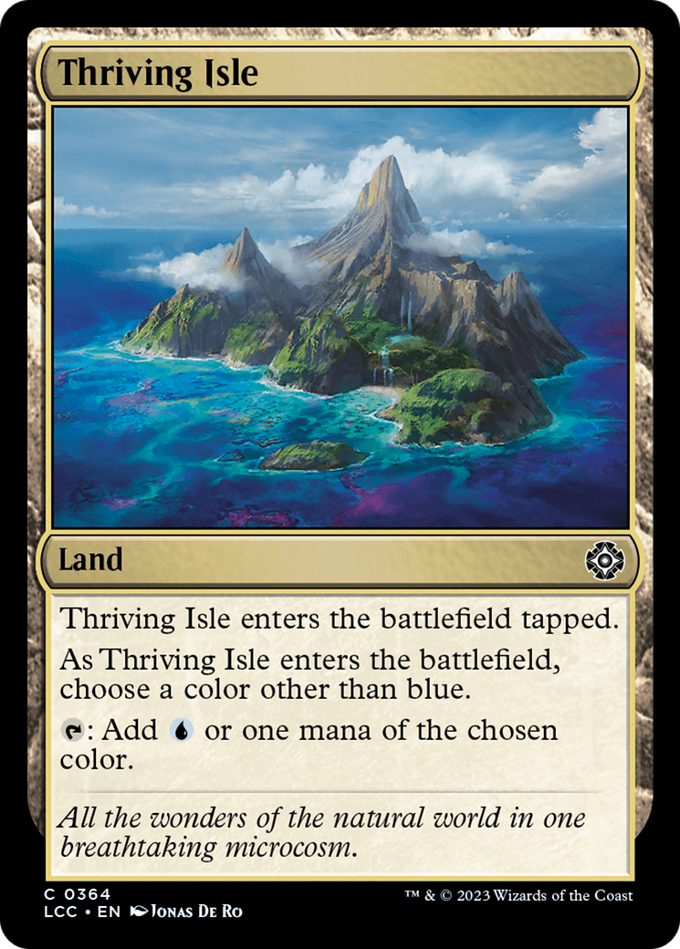 Thriving Isle [The Lost Caverns of Ixalan Commander] | Nerdhalla Games