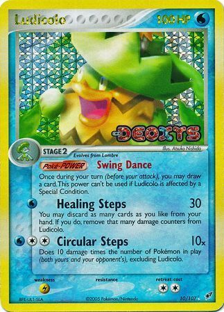 Ludicolo (10/107) (Stamped) [EX: Deoxys] | Nerdhalla Games