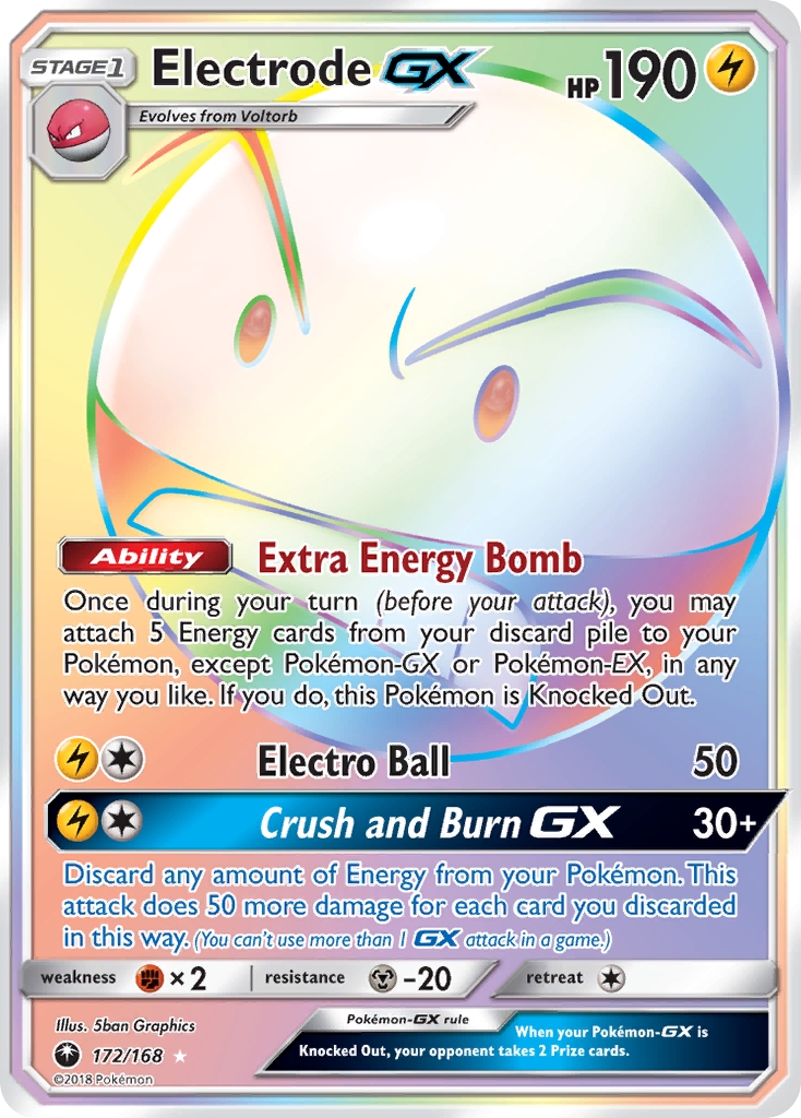 Electrode GX (172/168) [Sun & Moon: Celestial Storm] | Nerdhalla Games