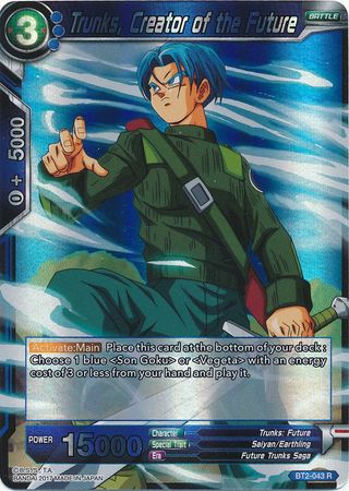 Trunks, Creator of the Future [BT2-043] | Nerdhalla Games