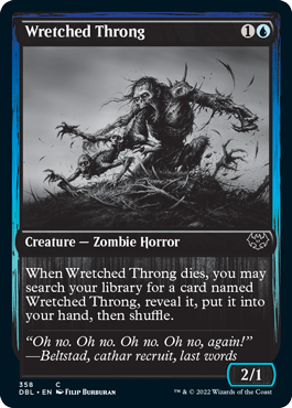 Wretched Throng [Innistrad: Double Feature] | Nerdhalla Games