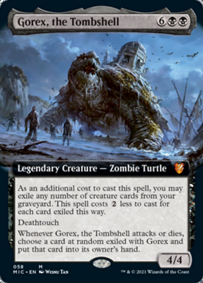 Gorex, the Tombshell (Extended) [Innistrad: Midnight Hunt Commander] | Nerdhalla Games