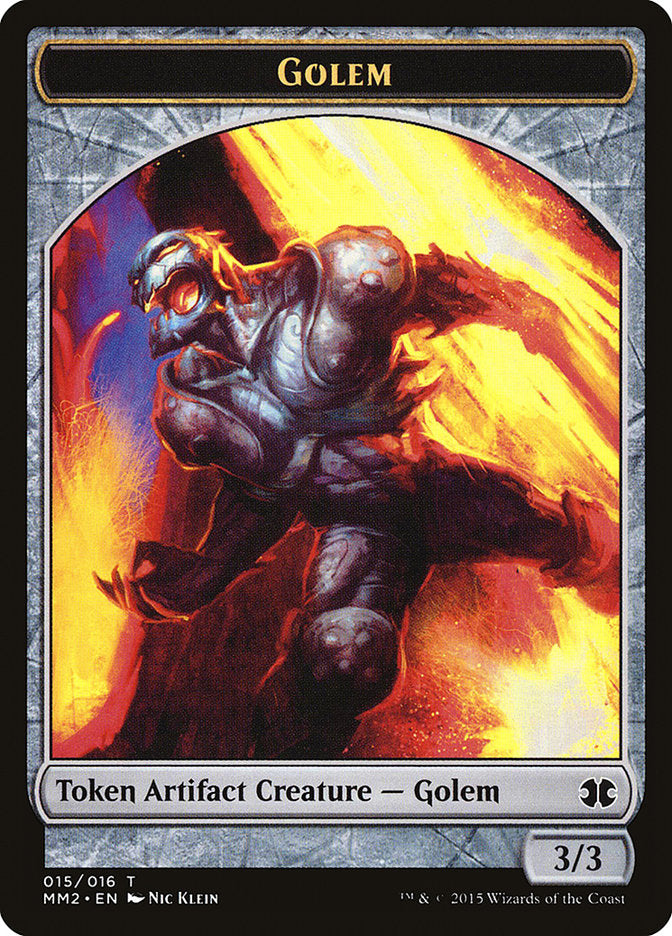 Golem [Modern Masters 2015 Tokens] | Nerdhalla Games