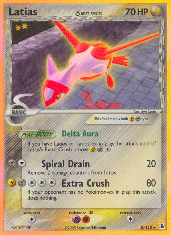 Latias (8/113) (Delta Species) [EX: Delta Species] | Nerdhalla Games