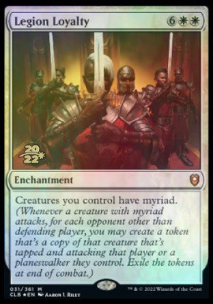 Legion Loyalty [Commander Legends: Battle for Baldur's Gate Prerelease Promos] | Nerdhalla Games