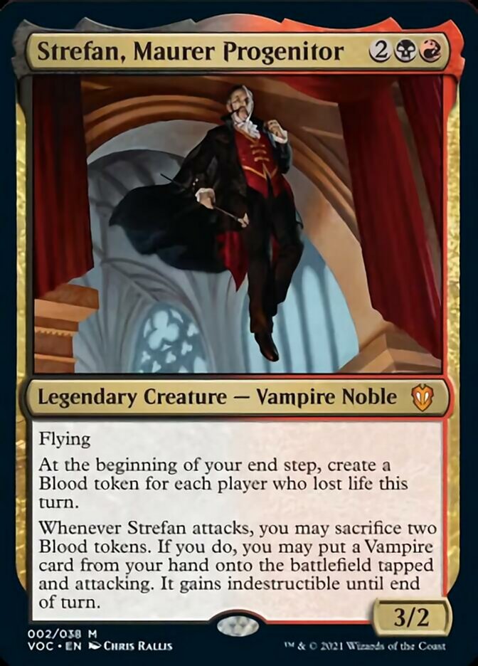 Strefan, Maurer Progenitor (Display Commander) [Innistrad: Crimson Vow Commander] | Nerdhalla Games