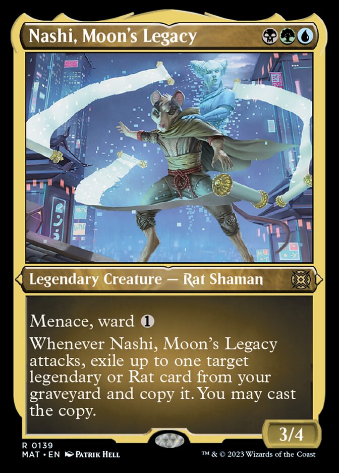 Nashi, Moon's Legacy (Foil Etched) [March of the Machine: The Aftermath] | Nerdhalla Games