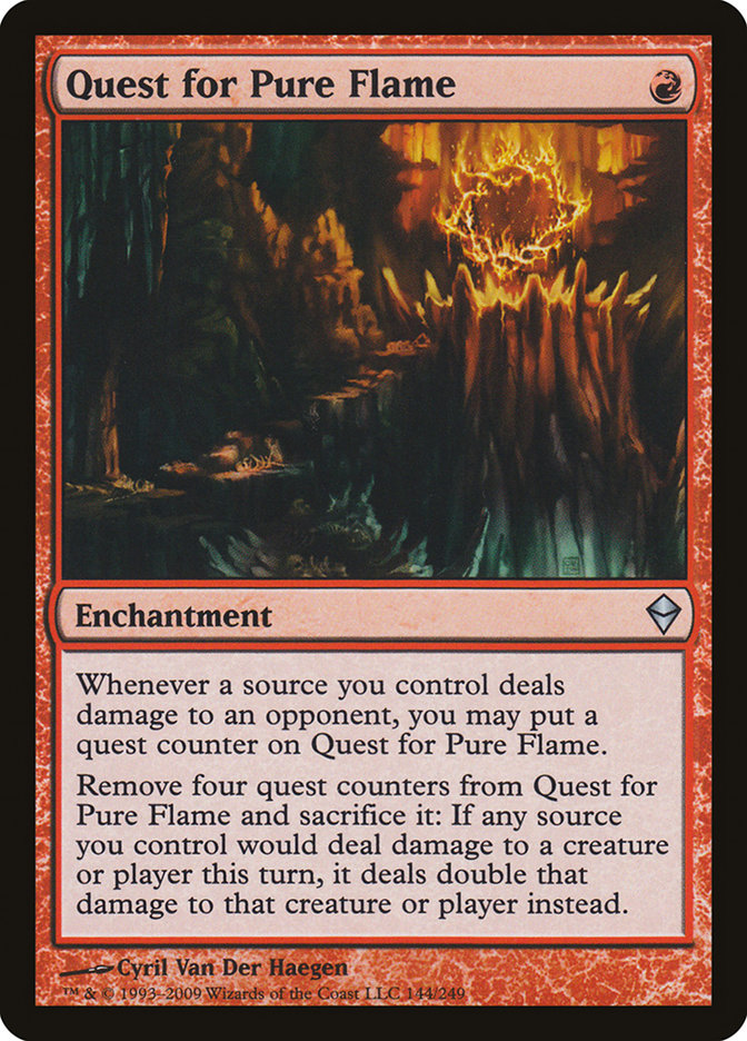 Quest for Pure Flame [Zendikar] | Nerdhalla Games