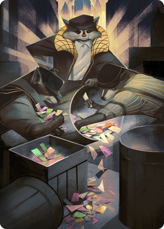 Masked Bandits Art Card [Streets of New Capenna Art Series] | Nerdhalla Games