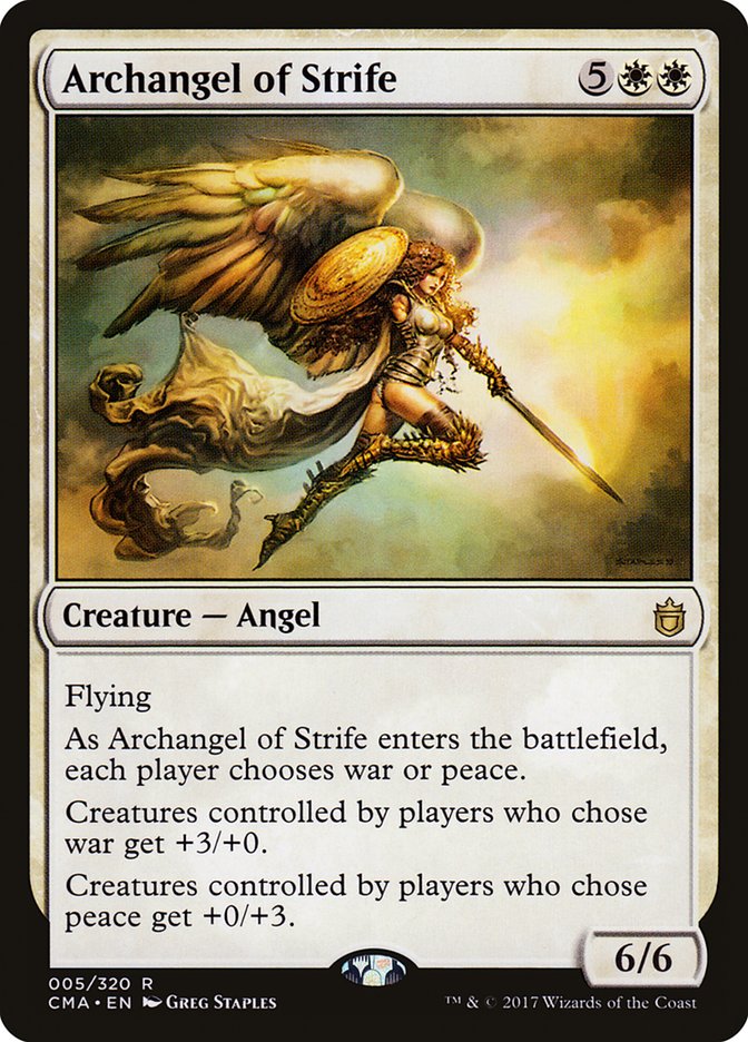 Archangel of Strife [Commander Anthology] | Nerdhalla Games