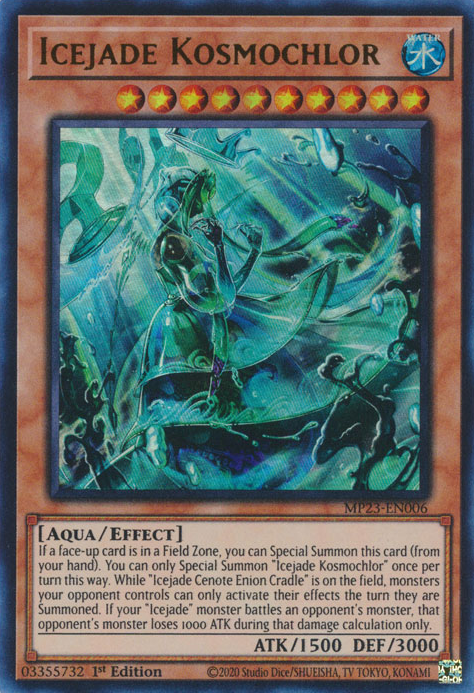 Icejade Kosmochlor [MP23-EN006] Ultra Rare | Nerdhalla Games