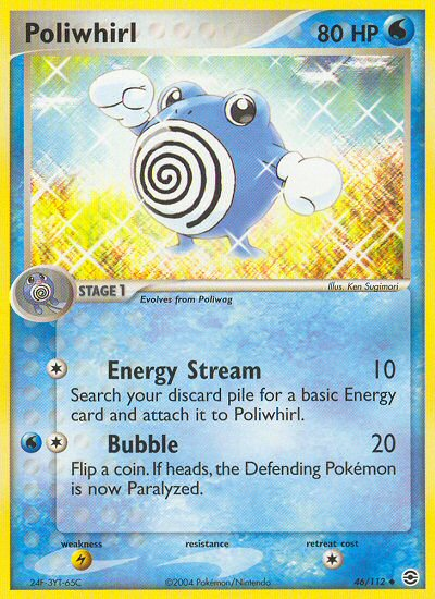 Poliwhirl (46/112) [EX: FireRed & LeafGreen] | Nerdhalla Games