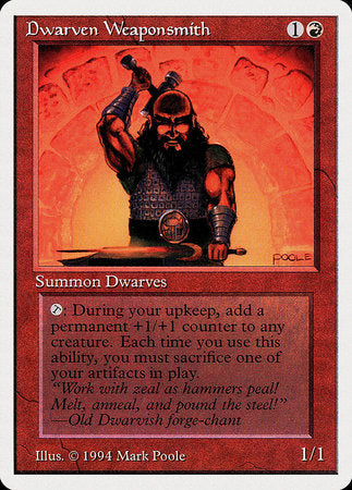 Dwarven Weaponsmith [Summer Magic / Edgar] | Nerdhalla Games