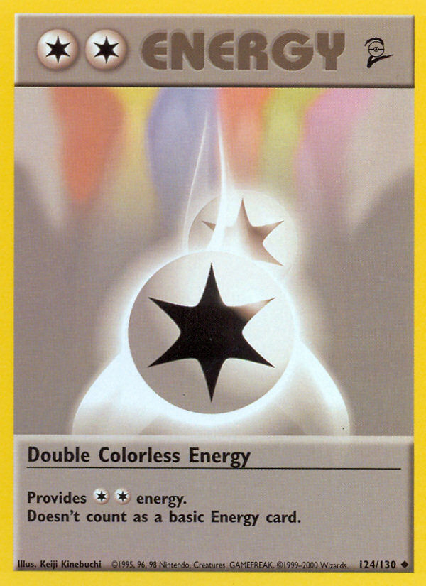 Double Colorless Energy (124/130) [Base Set 2] | Nerdhalla Games