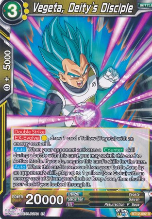 Vegeta, Deity's Disciple [BT12-092] | Nerdhalla Games