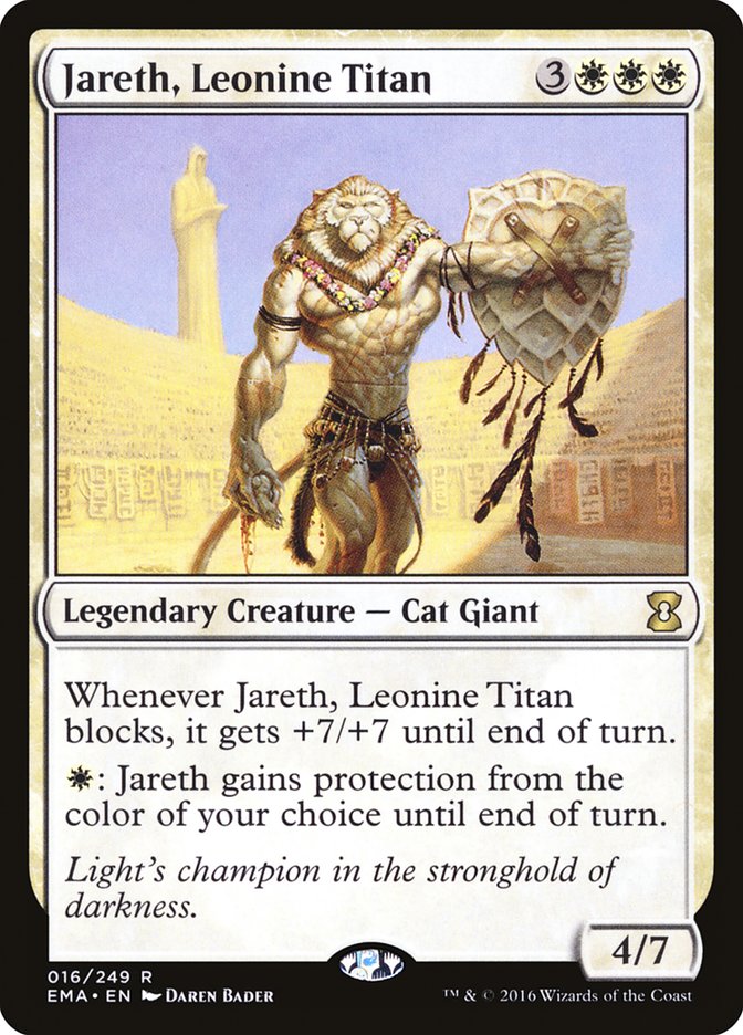 Jareth, Leonine Titan [Eternal Masters] | Nerdhalla Games