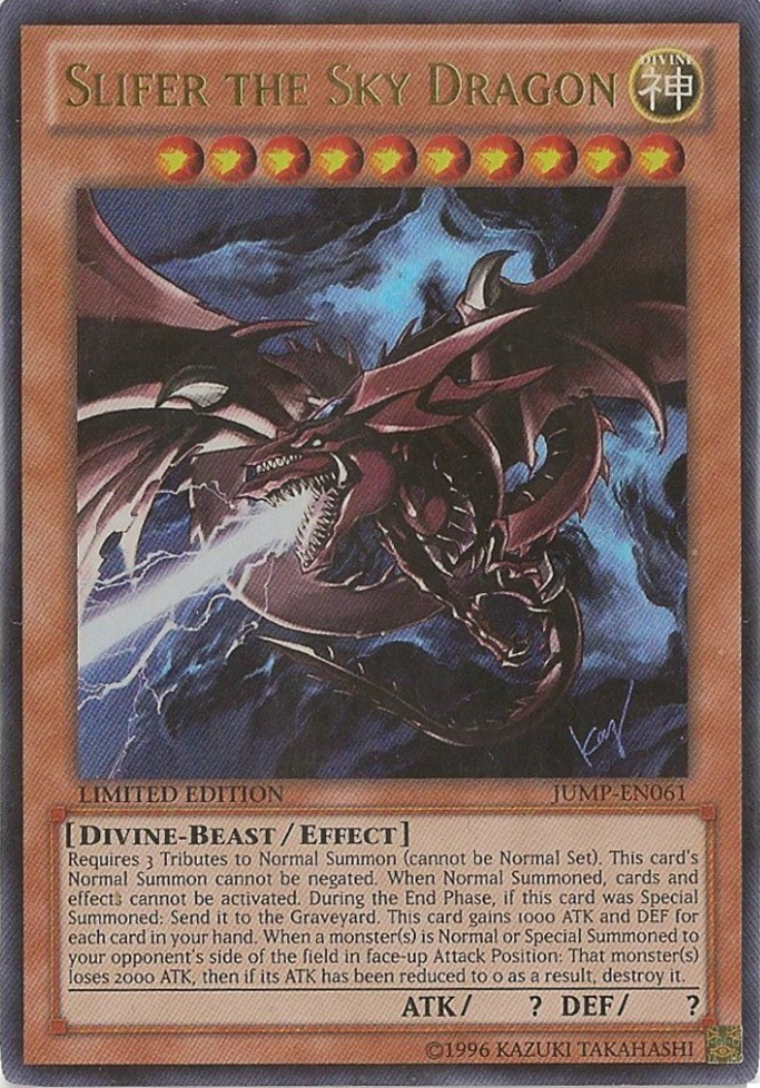 Slifer the Sky Dragon [JUMP-EN061] Ultra Rare | Nerdhalla Games