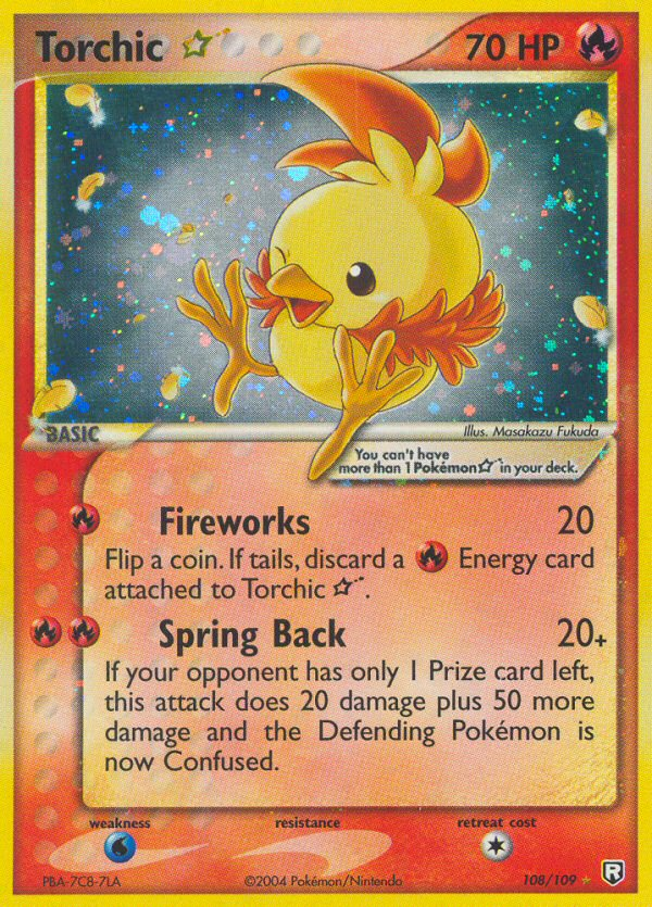 Torchic Star (108/109) [EX: Team Rocket Returns] | Nerdhalla Games