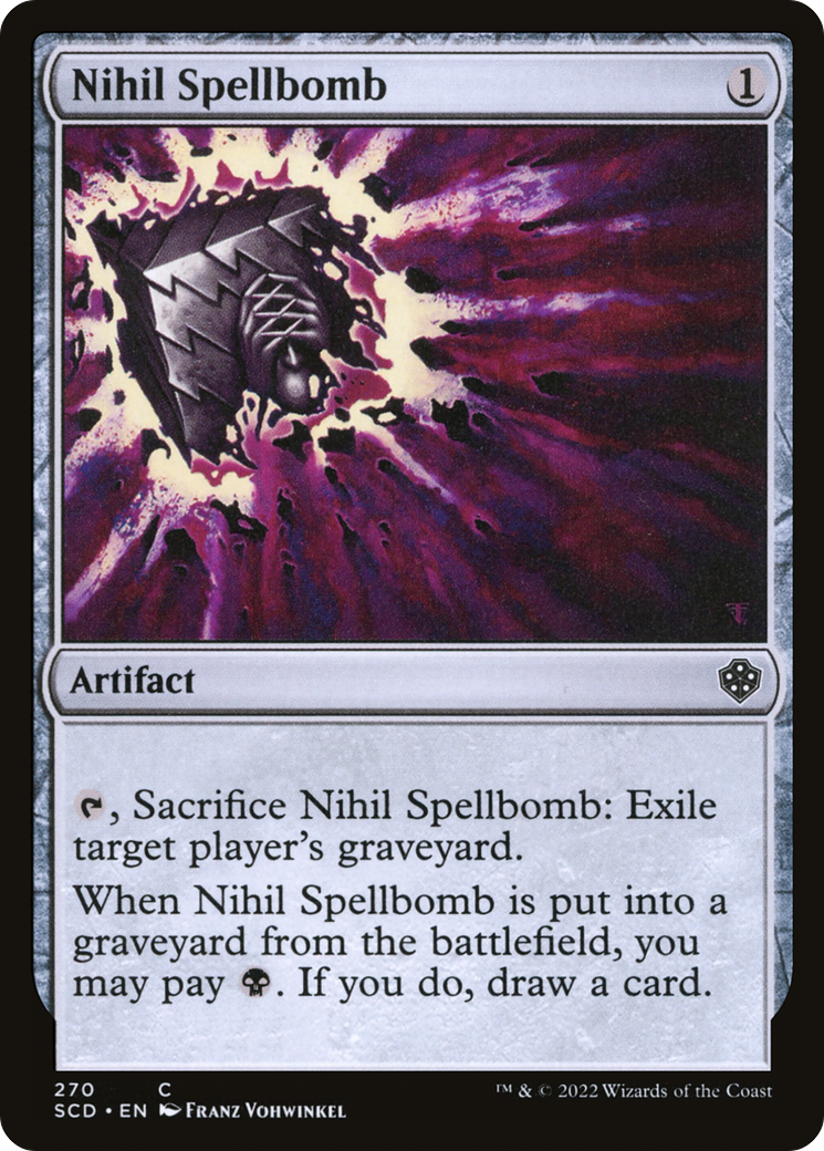 Nihil Spellbomb [Starter Commander Decks] | Nerdhalla Games