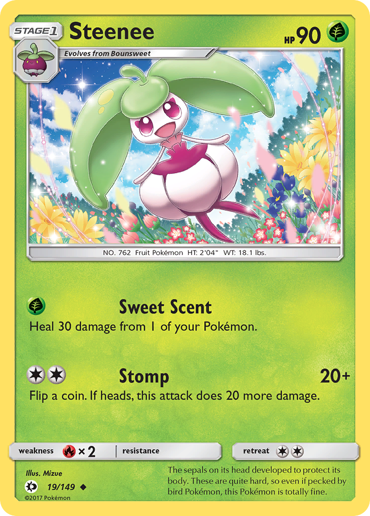 Steenee (19/149) [Sun & Moon: Base Set] | Nerdhalla Games