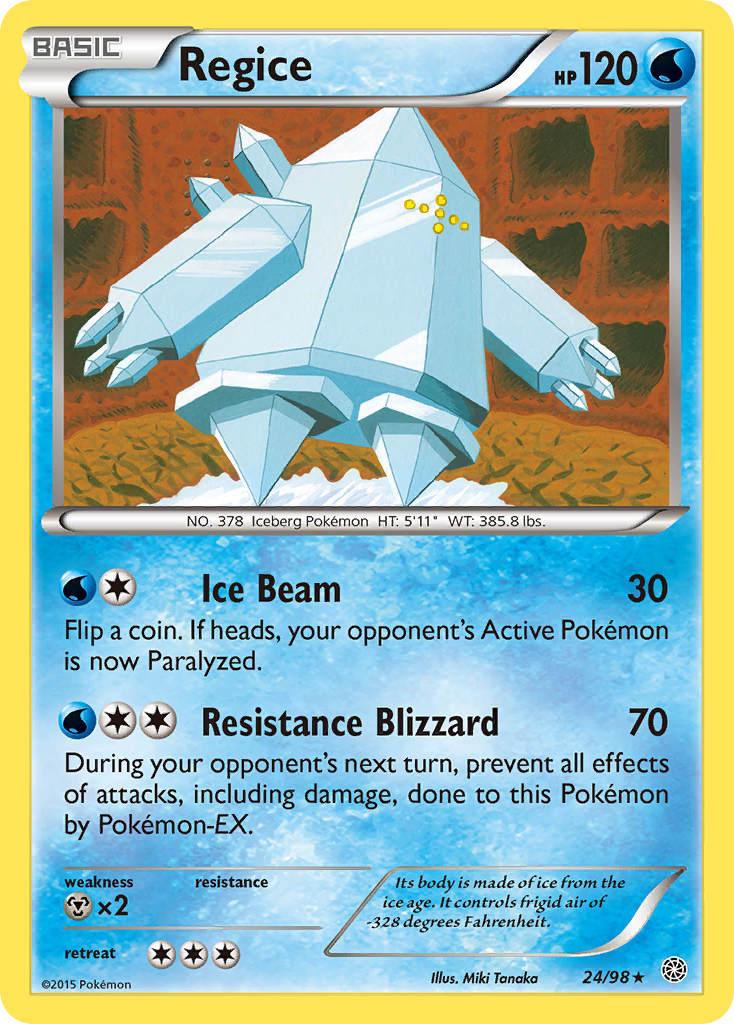 Regice (24/98) [XY: Ancient Origins] | Nerdhalla Games