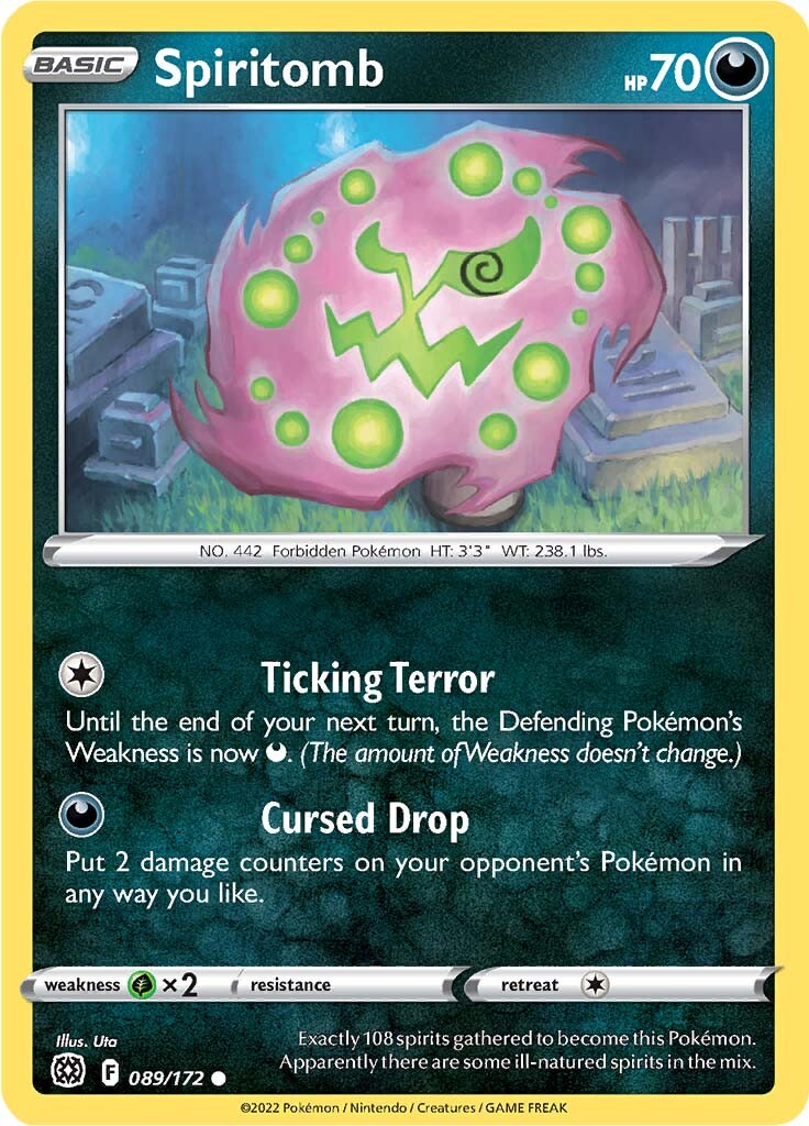 Spiritomb (089/172) [Sword & Shield: Brilliant Stars] | Nerdhalla Games