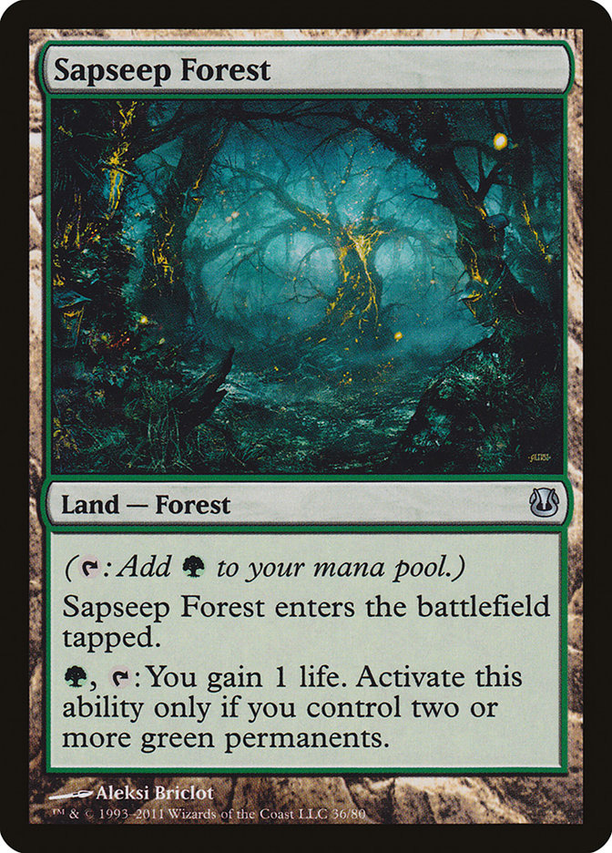 Sapseep Forest [Duel Decks: Ajani vs. Nicol Bolas] | Nerdhalla Games