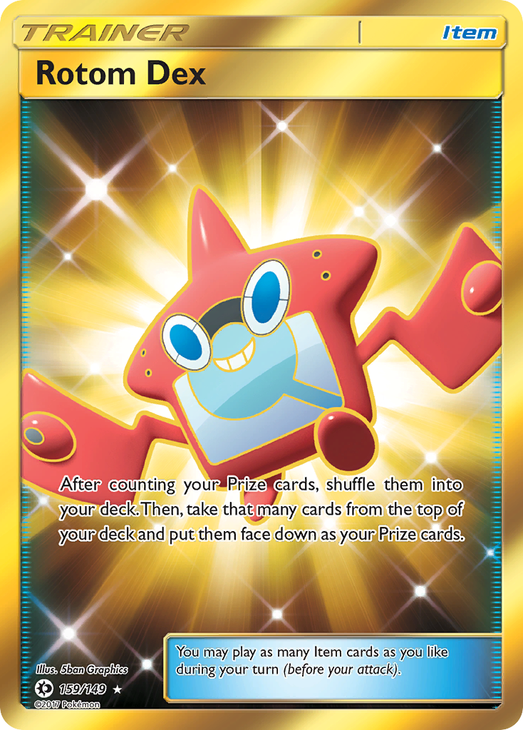 Rotom Dex (159/149) [Sun & Moon: Base Set] | Nerdhalla Games