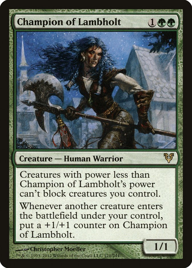 Champion of Lambholt [Avacyn Restored] | Nerdhalla Games