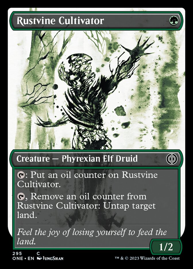 Rustvine Cultivator (Showcase Ichor) [Phyrexia: All Will Be One] | Nerdhalla Games