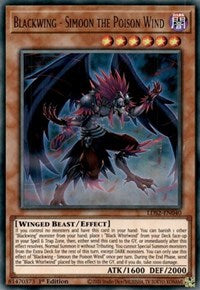 Blackwing - Simoon the Poison Wind [LDS2-EN040] Ultra Rare | Nerdhalla Games