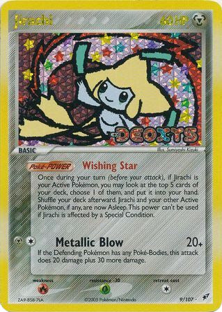 Jirachi (9/107) (Stamped) [EX: Deoxys] | Nerdhalla Games